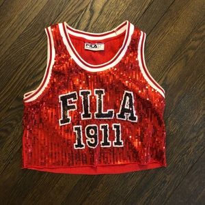 Fila Sequin Jersey